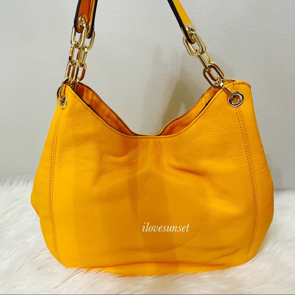 {Michael Kors} Fulton Yellow Tote - Picture 6 of 9